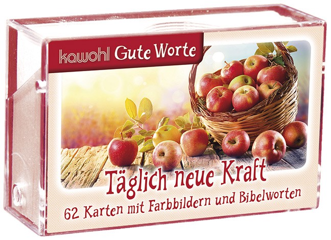 Täglich neue Kraft - Gute-Worte-Box