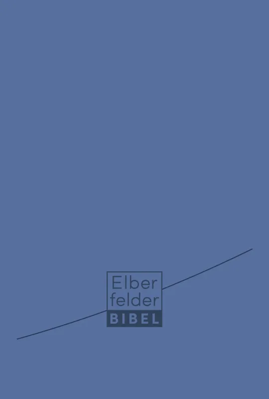 Elberfelder Bibel Standardausgabe - Kunstleder Reissverschluss