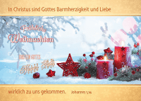 Kleinkärtchen "Weihnachten" - Serie mit 12 Kleinkärtchen