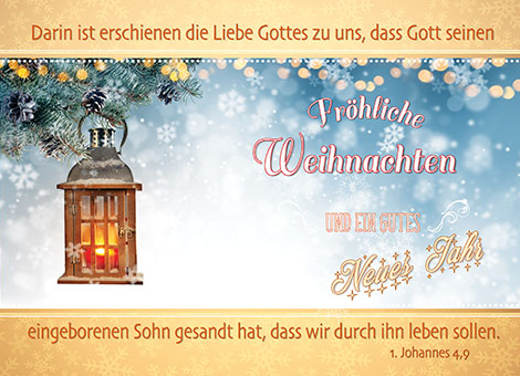 Kleinkärtchen "Weihnachten" - Serie mit 12 Kleinkärtchen