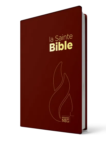 Bible Segond NEG, compacte, grenat - couverture souple, flexa