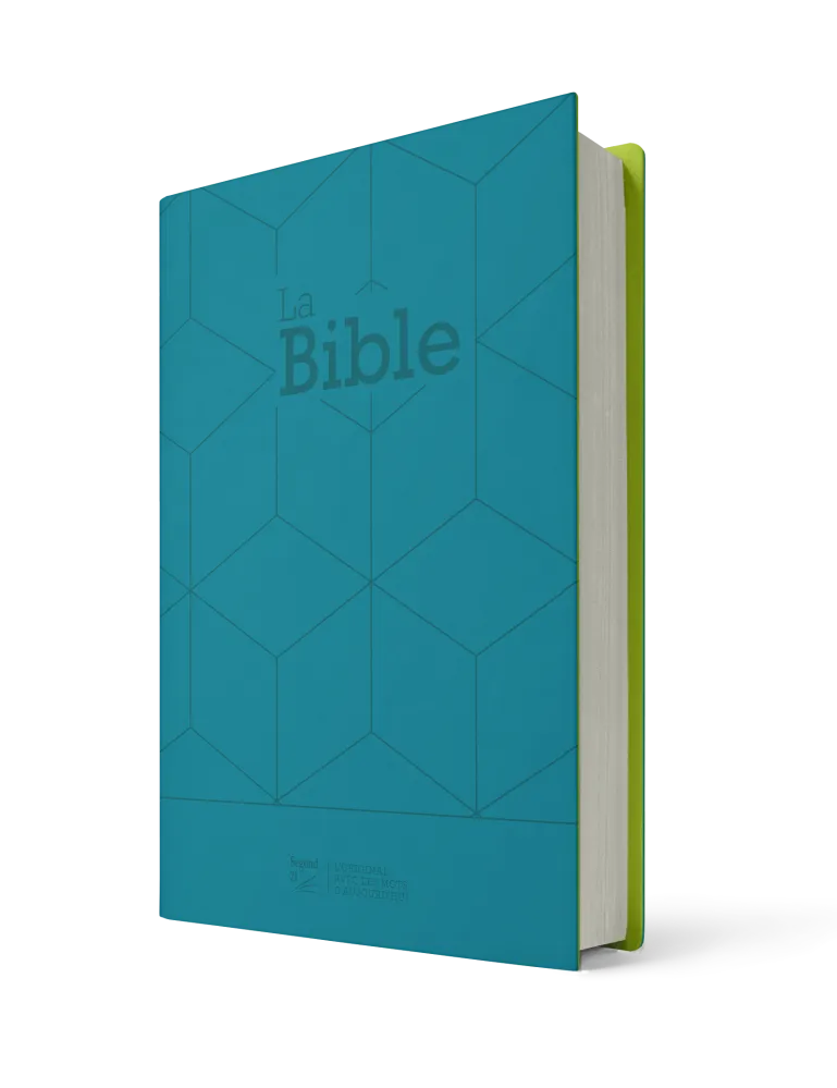 Bibel Segond 21, französisch - Softcover Vivella grün