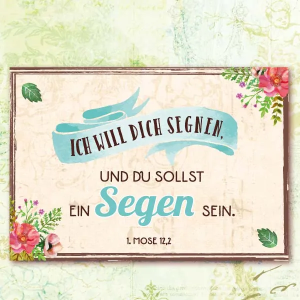 Mini Aufstellbuch Poesie der guten Gedanken