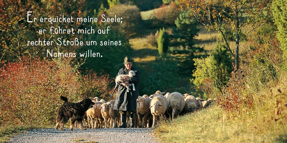 Grußheft mit CD Du hältst mich fest