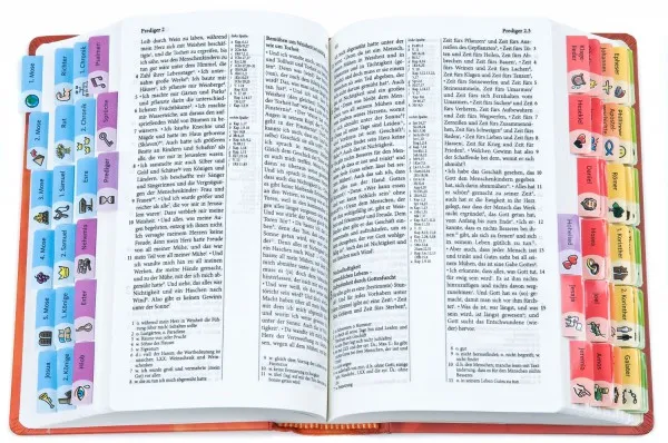 Bibel-Griffregister für Kinder - mit Symbolen Bibel-Griffregister für Kinder - mit Symbolen