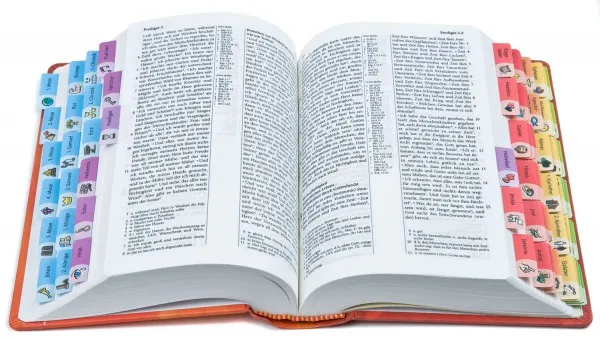 Bibel-Griffregister für Kinder - mit Symbolen Bibel-Griffregister für Kinder - mit Symbolen
