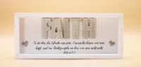 Cementini Wandbild FAITH Hebr. 11,1 - Dekobild mit Aufhänger
