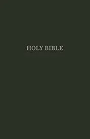 Anglais, Bible, New king James Version, Gift and Award Bible Green - Comfort Print, Red Letter