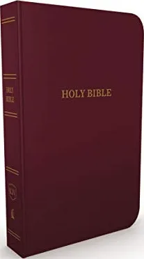 Englisch, Bibel New king James Version, Gift & Award Bibel, dunkelrot - gut lesbare Schrift,...