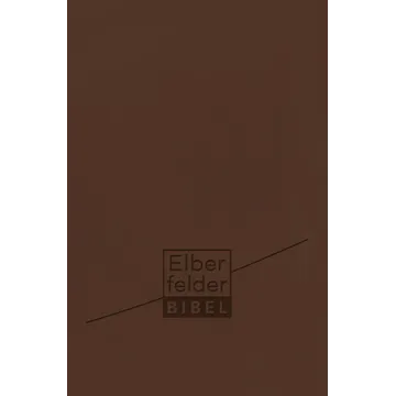 Elberfelder-Bibel 739 - Taschenbibel, braun