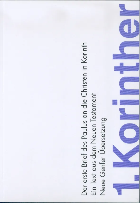 NGÜ 1. KORINTHERBRIEF
