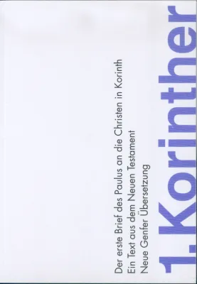 NGÜ 1. KORINTHERBRIEF