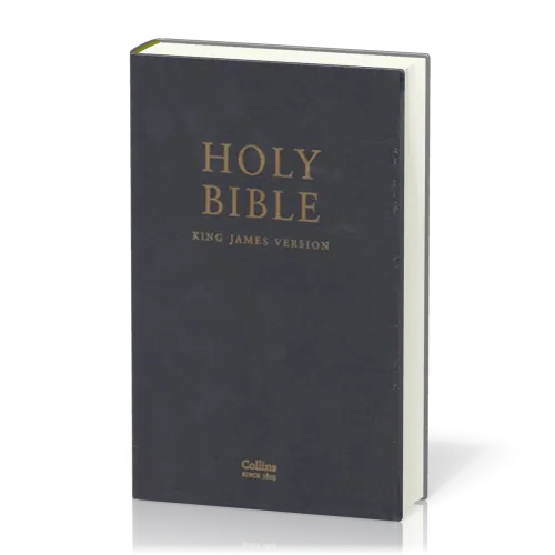 Englisch, Bibel King James Version, Leder, schwarz, Goldschnitt