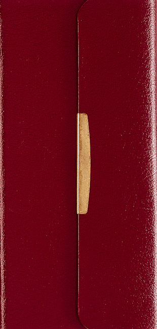 Englisch, Bibel New King James Version, Kunstleder, Verschluss, bordeaux