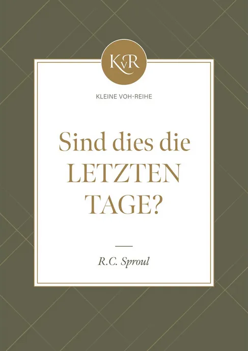 Sind dies die letzten Tage? - Kleine VOH-Reihe