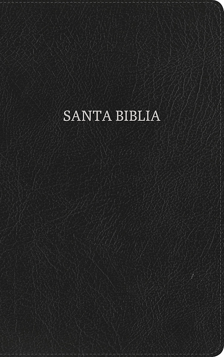 Spanisch, Bible Reina Valera 1960, ultradunn, Kunstleder, schwarz