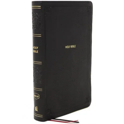 Englisch, Bibel New King James Version, Leder, schwarz