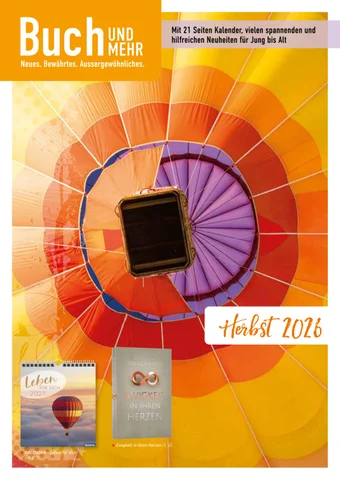 Unser neue Bücherkatalog Buch und Mehr, Herbst 2026